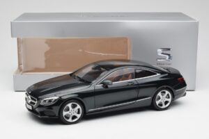 Mercedes S-Class Coupe C217 Smaragd Green Metallic Norev 1:18 B66961244 Diecast - image 8 of 8