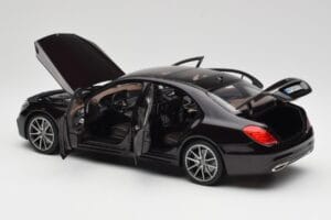 Mercedes S-Class W222 AMG Line Ruby Black Metallic Norev 1:18 183483 Diecast - image 5 of 8