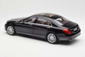 Mercedes S-Class W222 Black Metallic Norev 1:18 183480 Diecast - image 7 of 8