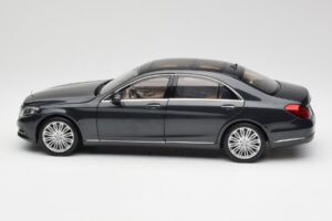 Mercedes S-Class W222 Blue Anthracite Metallic Norev 1:18 B66960157 Diecast - image 4 of 8