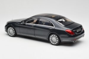 Mercedes S-Class W222 Blue Anthracite Metallic Norev 1:18 B66960157 Diecast - image 7 of 8