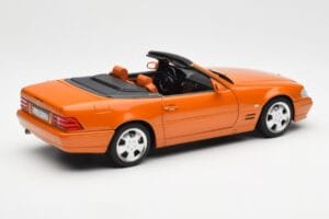Mercedes SL 500 R129 Orange Metallic Norev 1:18 183752 Diecast - image 3 of 8