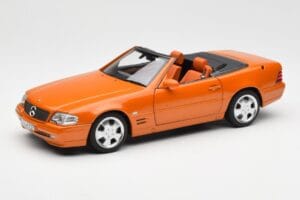 Mercedes SL 500 R129 Orange Metallic Norev 1:18 183752 Diecast