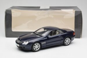 Mercedes SL 500 R230 Blue Maisto 1:18 B66962126 Diecast - image 8 of 8
