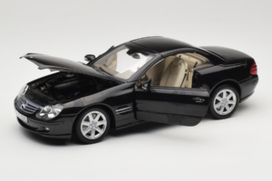 Mercedes SL R129 Black Minichamps 1:18 B66962171 Diecast - image 3 of 11