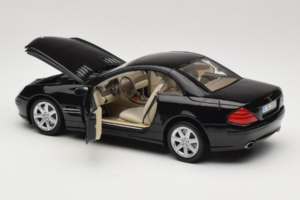 Mercedes SL R129 Black Minichamps 1:18 B66962171 Diecast - image 10 of 11