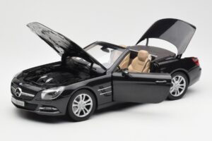 Mercedes SL R231 Magnetite Black Metallic Norev 1:18 B66960107 Diecast - image 2 of 9