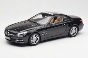 Mercedes SL R231 Magnetite Black Metallic Norev 1:18 B66960107 Diecast - image 3 of 9