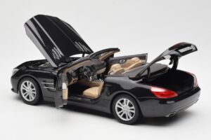 Mercedes SL R231 Magnetite Black Metallic Norev 1:18 B66960107 Diecast - image 6 of 9