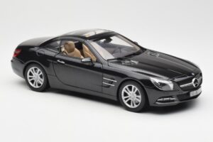 Mercedes SL R231 Magnetite Black Metallic Norev 1:18 B66960107 Diecast - image 7 of 9