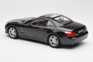 Mercedes SL R231 Magnetite Black Metallic Norev 1:18 B66960107 Diecast - image 8 of 9