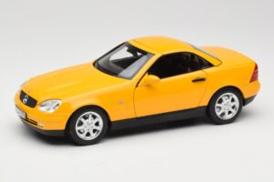 Mercedes SLK200 R170 Yellow Norev 1:18 B66040713 Diecast - image 3 of 9