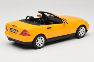 Mercedes SLK200 R170 Yellow Norev 1:18 B66040713 Diecast - image 4 of 9