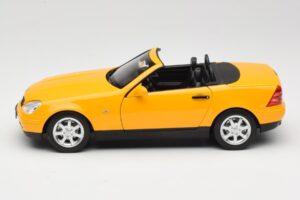 Mercedes SLK200 R170 Yellow Norev 1:18 B66040713 Diecast - image 5 of 9