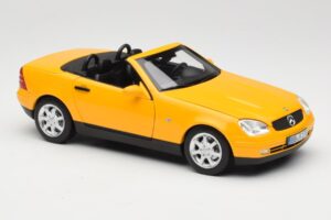 Mercedes SLK200 R170 Yellow Norev 1:18 B66040713 Diecast - image 7 of 9
