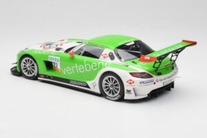 Mercedes AMG SLS C197 GT3 MS Racing #22 V. Sigacev / C. Stoll ADAC GT Masters 2011 Minichamps 1:18 151113102 Diecast - image 5 of 6