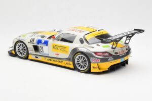 Mercedes SLS AMG GT3 #21 Rowe Racing Arnold / Roloff / Seyffarth / Jäger ADAC 24 Hours Nürburgring 2013 Minichamps 1:18 15113 - image 5 of 6