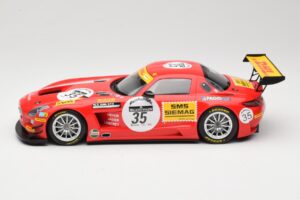 Mercedes SLS AMG GT3 #35 T. Heyer / T. Jager 24 Hours of Spa 2011 Minichamps 1:18 B66960196 Diecast - image 3 of 6