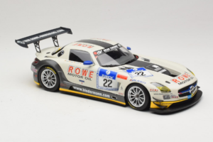 Mercedes SLS AMG GT3 #22 Rowe Racing R. Graf / M. Seyffarth ADAC 24h Nurburgring 2012 Minichamps 1:18 151123122 Diecast - image 4 of 6