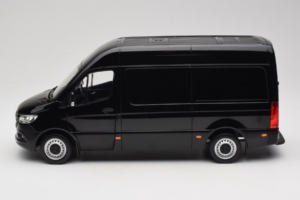 Mercedes Sprinter Black Norev 1:18 183041 Diecast - image 4 of 8