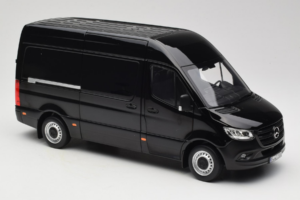 Mercedes Sprinter Black Norev 1:18 183041 Diecast - image 6 of 8