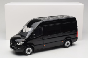Mercedes Sprinter Black Norev 1:18 183041 Diecast - image 8 of 8