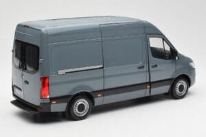 Mercedes Sprinter W907 Blue Grey Norev 1:18 183423 Diecast - image 3 of 7