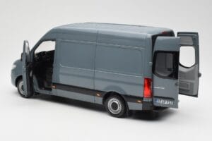 Mercedes Sprinter W907 Blue Grey Norev 1:18 183423 Diecast - image 5 of 7