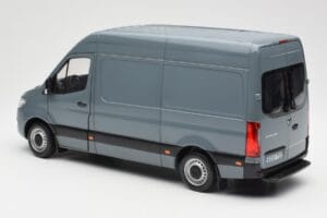 Mercedes Sprinter W907 Blue Grey Norev 1:18 183423 Diecast - image 6 of 7