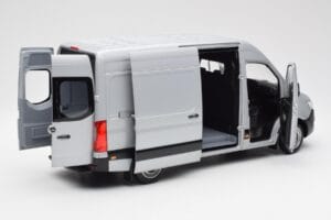 Mercedes Sprinter W907 Silver Norev 1:18 183424 Diecast - image 2 of 8