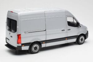 Mercedes Sprinter W907 Silver Norev 1:18 183424 Diecast - image 3 of 8
