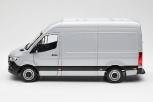 Mercedes Sprinter W907 Silver Norev 1:18 183424 Diecast - image 4 of 8