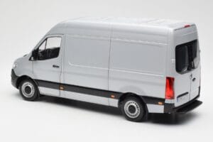 Mercedes Sprinter W907 Silver Norev 1:18 183424 Diecast - image 7 of 8