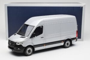 Mercedes Sprinter W907 Silver Norev 1:18 183424 Diecast - image 8 of 8