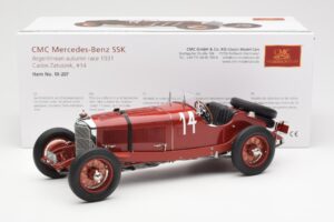 Mercedes SSK #14 Zatuszek Argentinian Autumn Race 1931 CMC 1:18 M-207 Diecast - image 6 of 6
