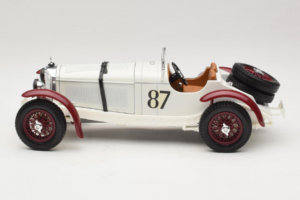 Mercedes SSKL #87 R. Caracciola White 1931 Bburago 1:18 3002-P1 Diecast - image 3 of 6