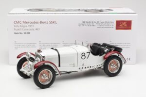 Mercedes SSKL R. Caracciola / W. Sebastian Mille Miglia Winner 1931 CMC 1:18 M-055 Diecast - image 6 of 6