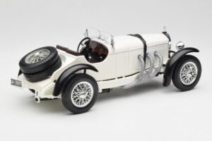 Mercedes SSKL White Bburago 1:18 3002 Diecast - image 3 of 8