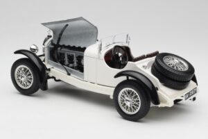 Mercedes SSKL White Bburago 1:18 3002 Diecast - image 5 of 8