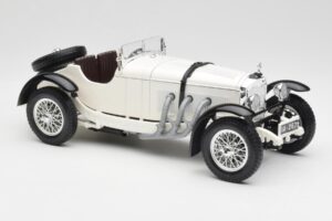 Mercedes SSKL White Bburago 1:18 3002 Diecast - image 6 of 8