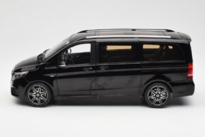 Mercedes V-Class W447 AMG Line Black Norev 1:18 183860 Diecast - image 4 of 6