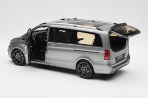 Mercedes V-Class W447 AMG Line Grey Metallic Norev 1:18 183488 Diecast - image 6 of 9