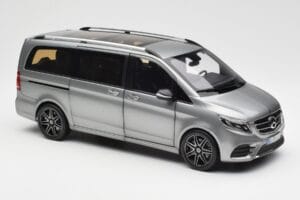 Mercedes V-Class W447 AMG Line Grey Metallic Norev 1:18 183488 Diecast - image 7 of 9