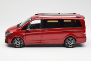 Mercedes V-Class W447 Designo Hyacinth Red Metallic Norev 1:18 B66004166 Diecast - image 3 of 7