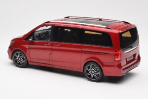 Mercedes V-Class W447 Designo Hyacinth Red Metallic Norev 1:18 B66004166 Diecast - image 6 of 7