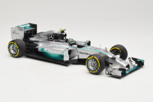 Mercedes W05 #6 N. Rosberg Mercedes AMG Petronas Abu Dhabi Grand Prix 2014 Minichamps 1:18 110140406 Diecast - image 4 of 7