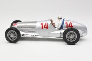 Mercedes W125 #14 Daimler-Benz AG M. von Brauchitsch 2nd Place German GP 1937 Minichamps 1:18 155373114 Diecast - image 3 of 6