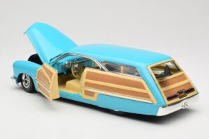 Mercury Merc Woodie Blue Hot Wheels 1:18 27806 Diecast - image 5 of 8