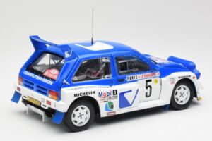MG Metro 6R4 #5 T. Pond / R. Arthur Rally Monte Carlo 1986 Sun Star 1:18 5537 Diecast - image 3 of 8