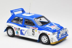 MG Metro 6R4 #5 T. Pond / R. Arthur Rally Monte Carlo 1986 Sun Star 1:18 5537 Diecast - image 6 of 8